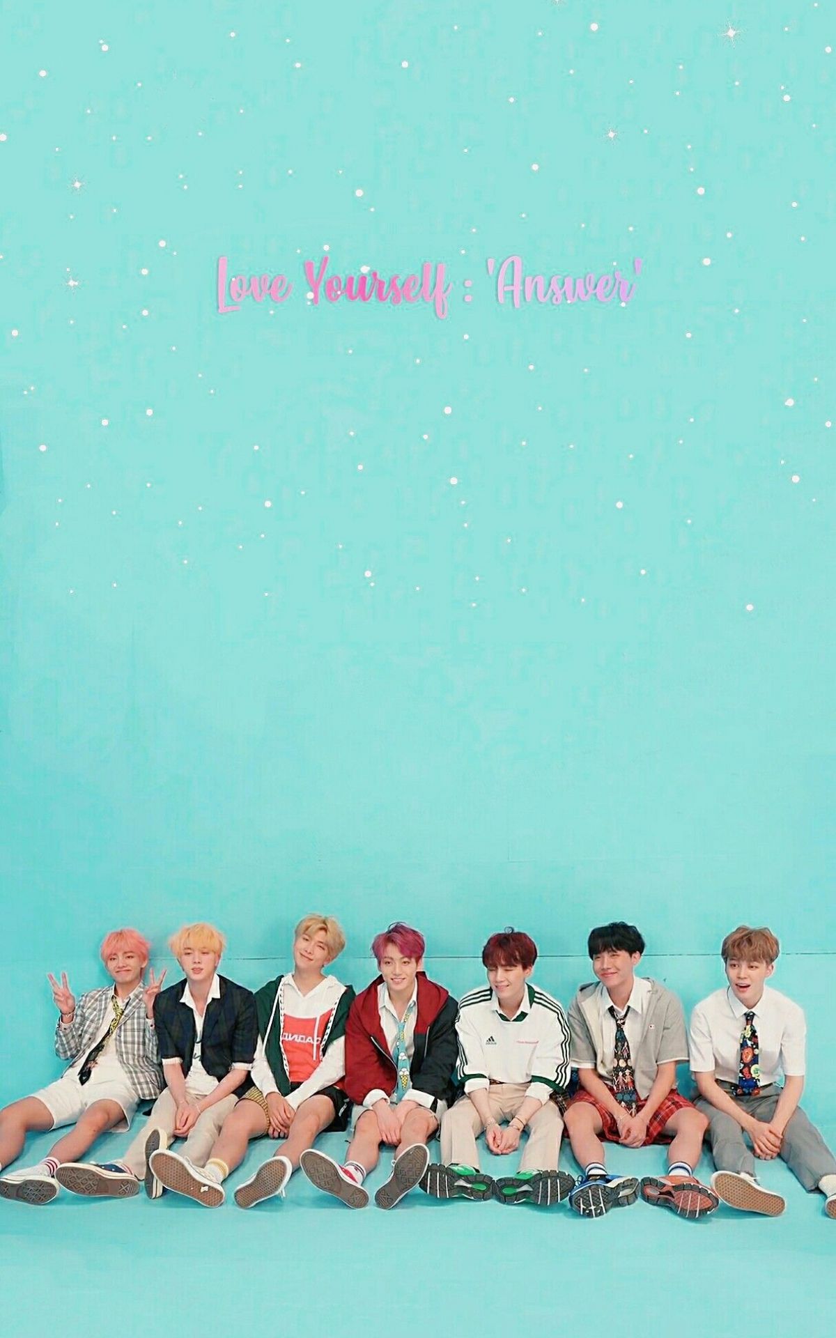 Free download BTS EDITS BTS WALLPAPERS BTS LOVE YOURSELF Answer