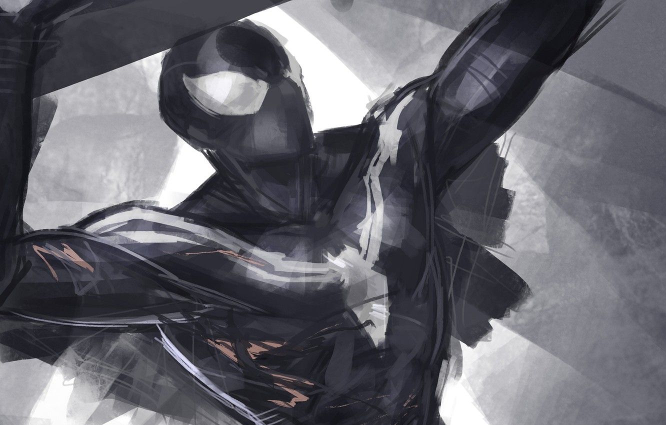 Wallpaper Marvel, Venom, Spider Man, Symbiote image for desktop, section фантастика
