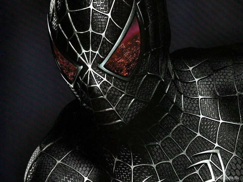 Free download Spiderman Black Symbiote iOS Mode [1024x768]