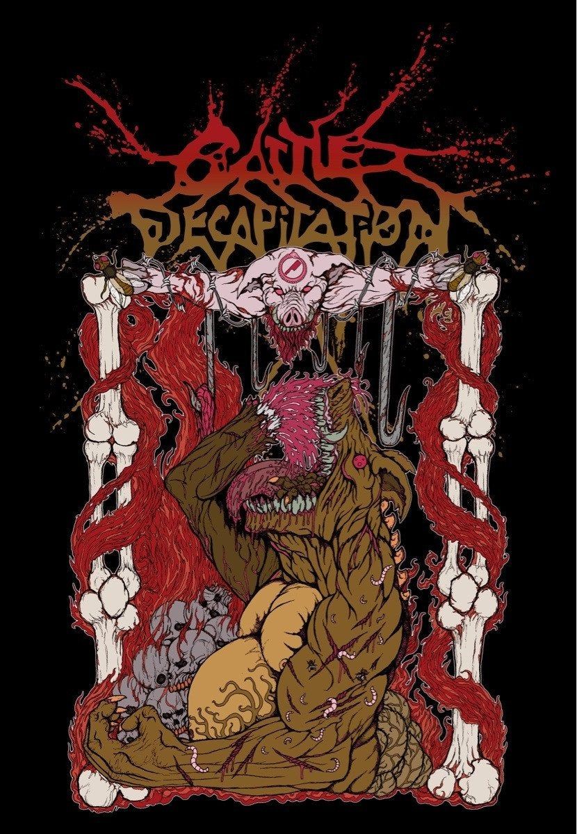 Check out this tshirt I made for Cattle Decapitation