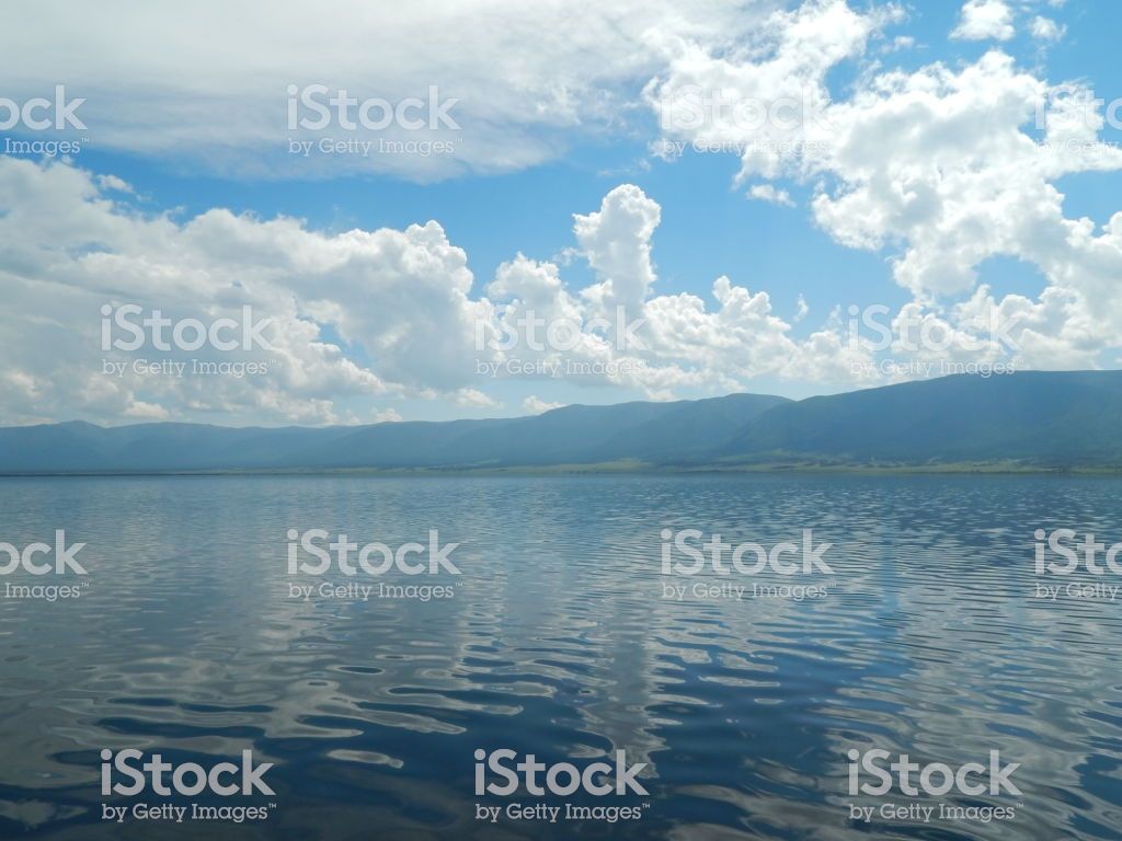 Mountain Lake And Sky Reflection Image Now