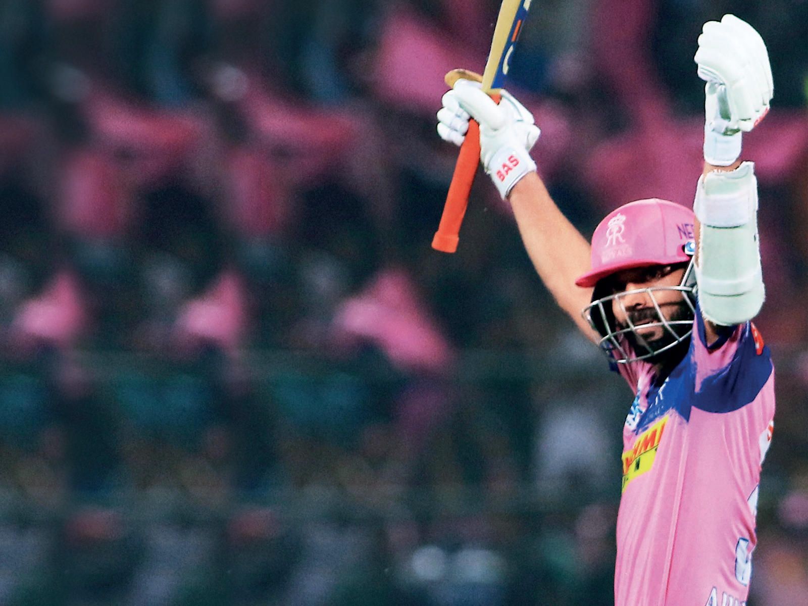 ipl 2019: RR vs DC: Ajinkya Rahane hits first IPL century in seven