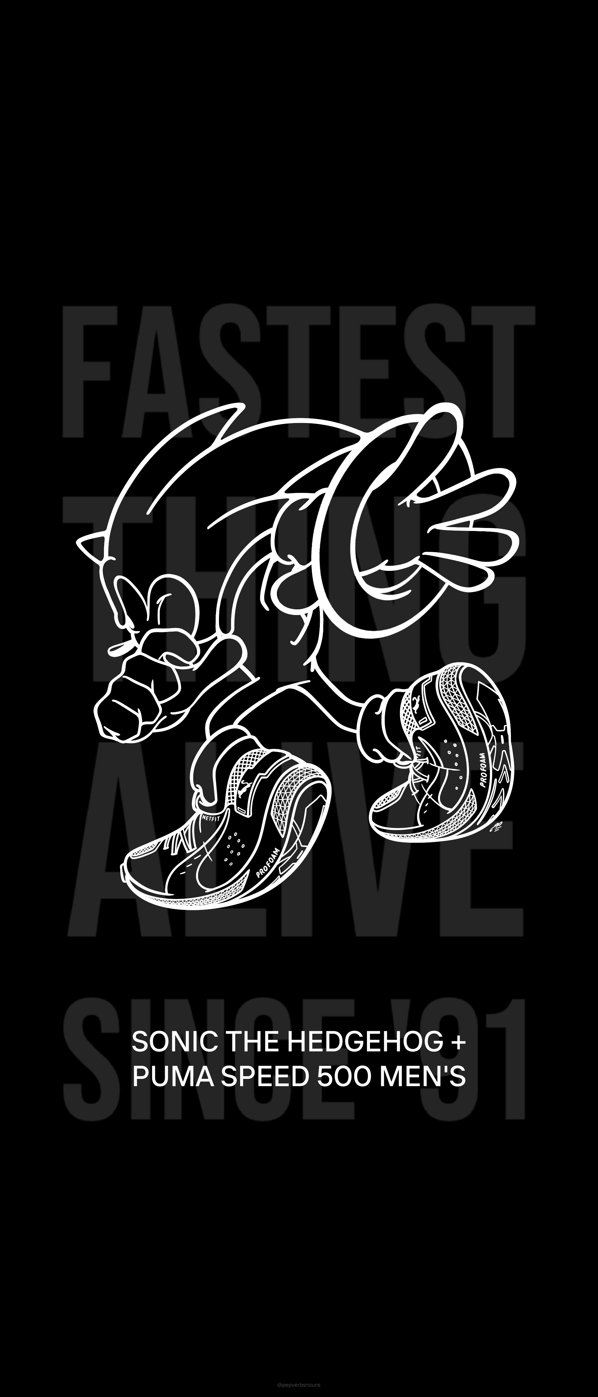 PUMA X SONIC:9 Mobile Wallpaper