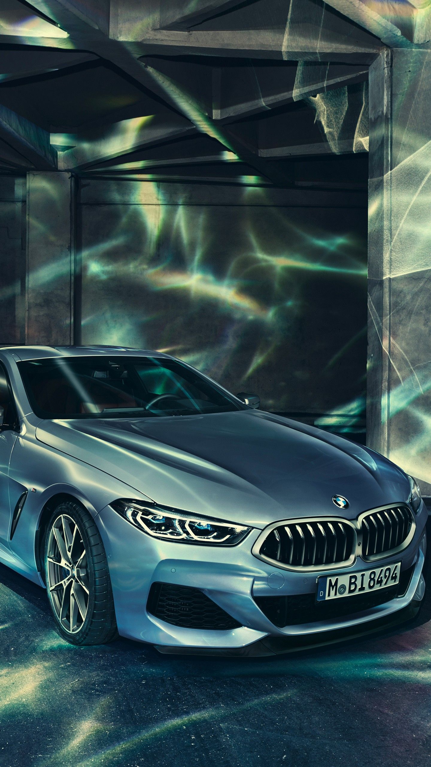 BMW 8 Series and the LightRig 4K Wallpaper