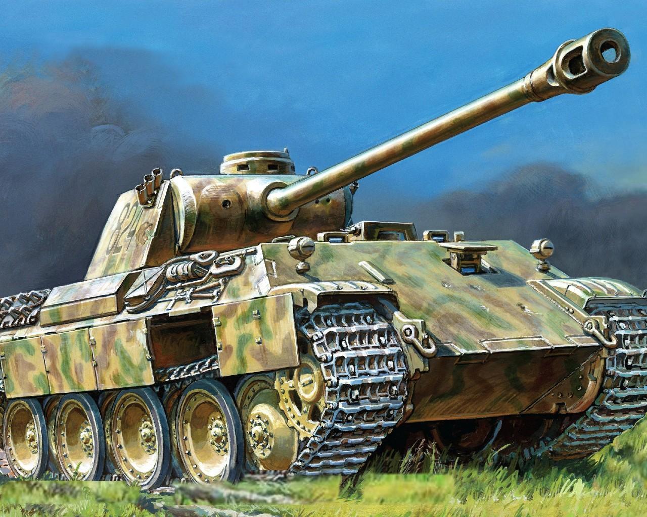 Wallpaper Panther medium tank for Android