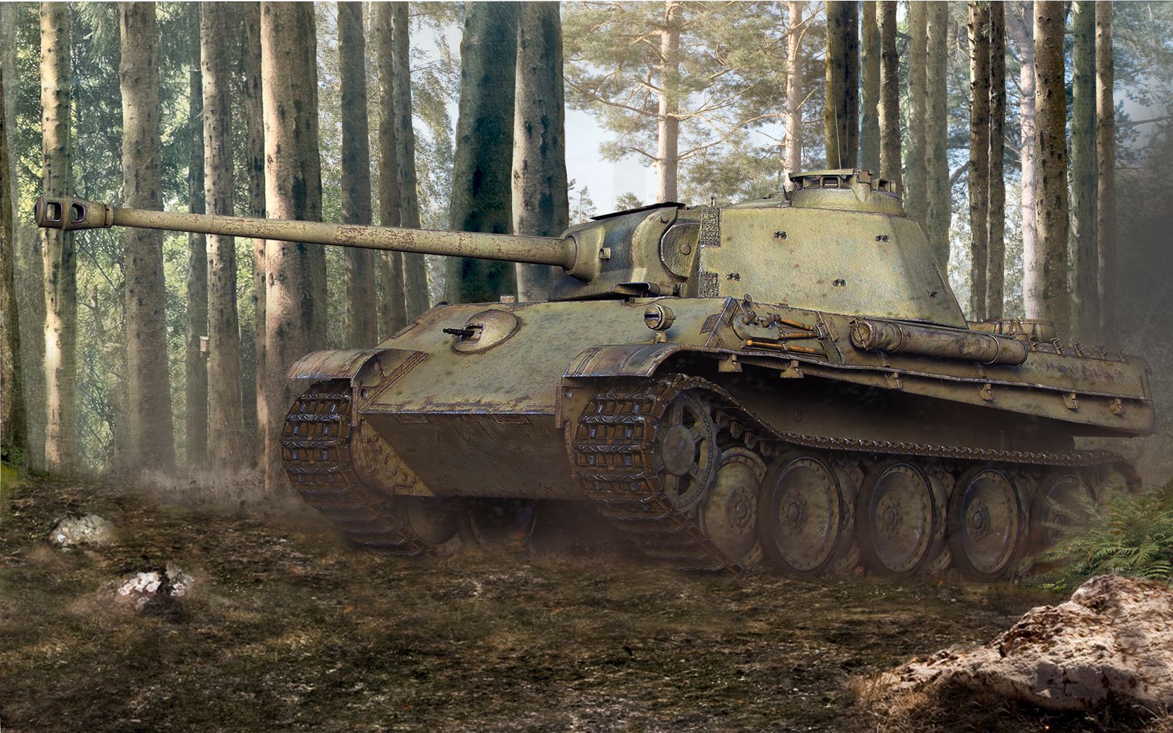 Танк Panther mit 8.8 cm l/71