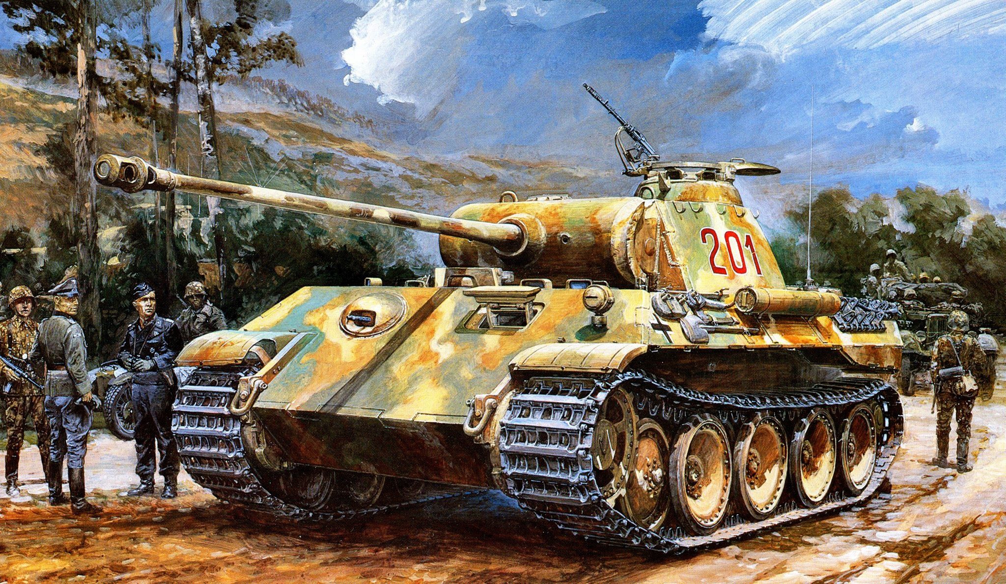 Panther Tank HD Wallpaper
