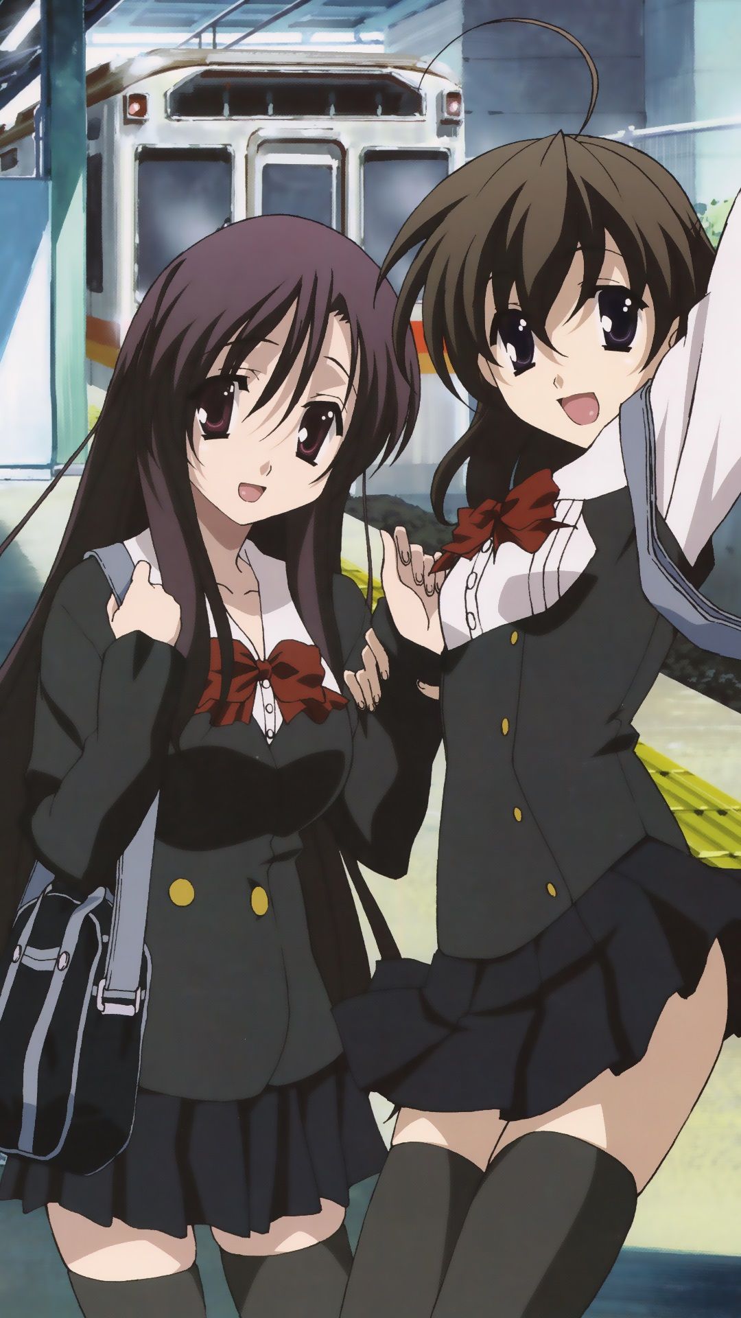 School Days.Kotonoha Katsura Magic THL W8 wallpaper.Sekai Saionji
