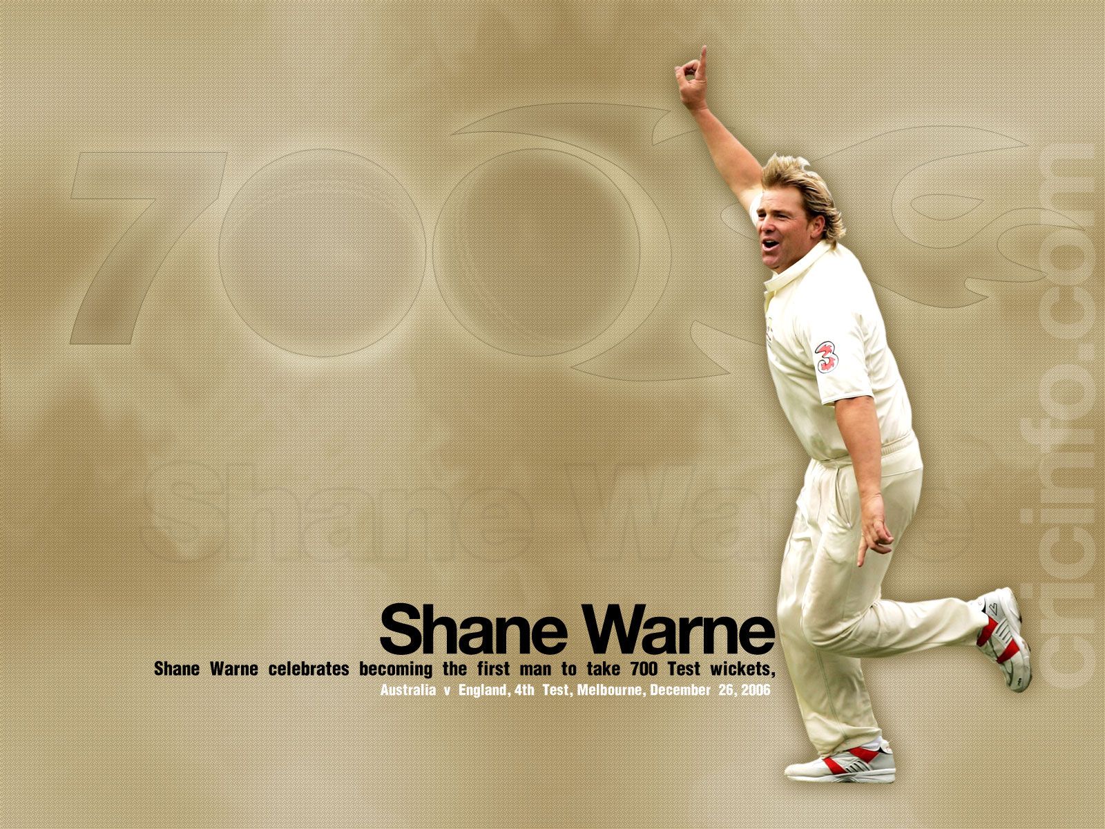 Shane Warne.