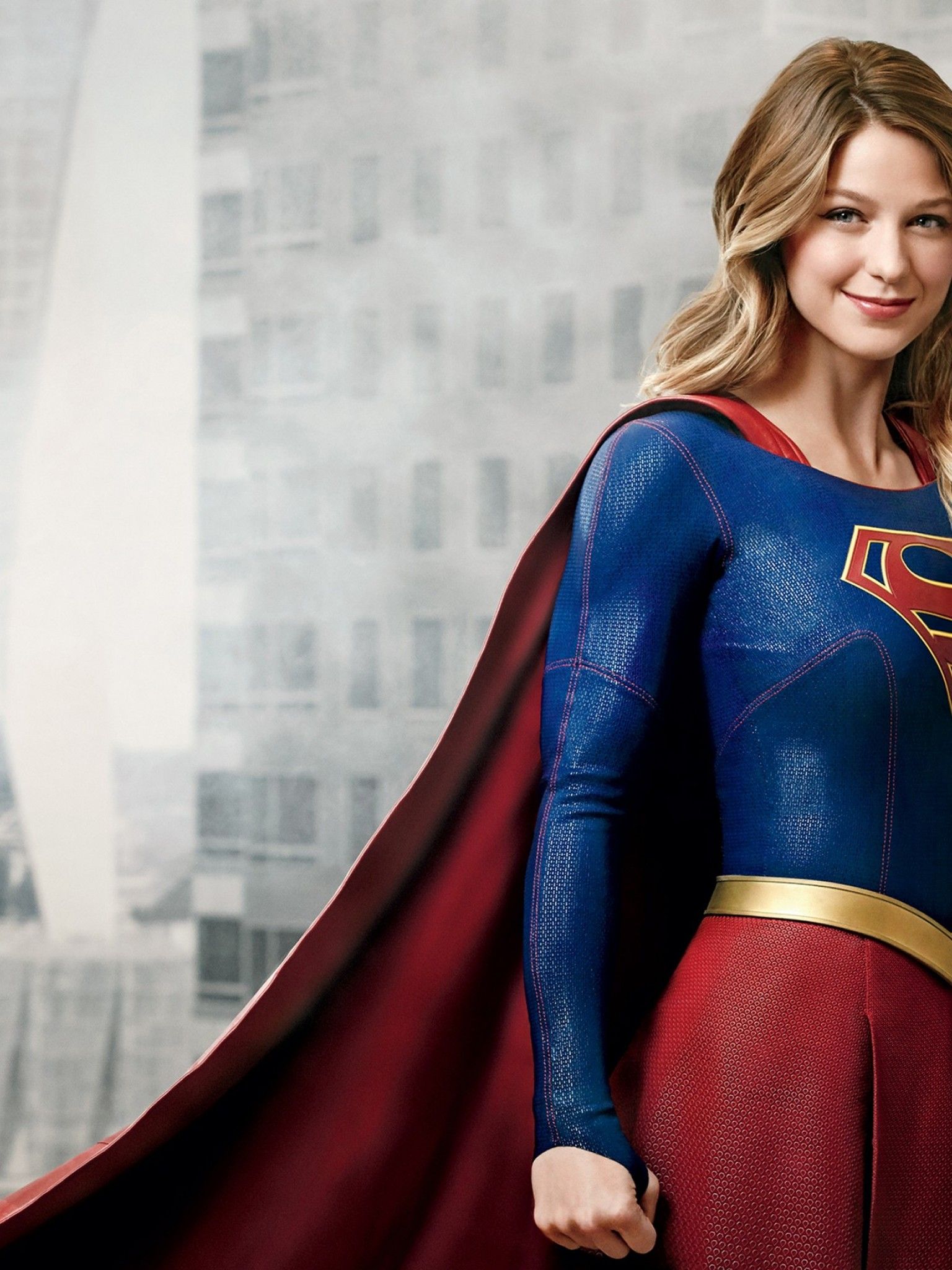 Melissa Benoist Supergirl HD Wallpaper for Desktop and Mobiles