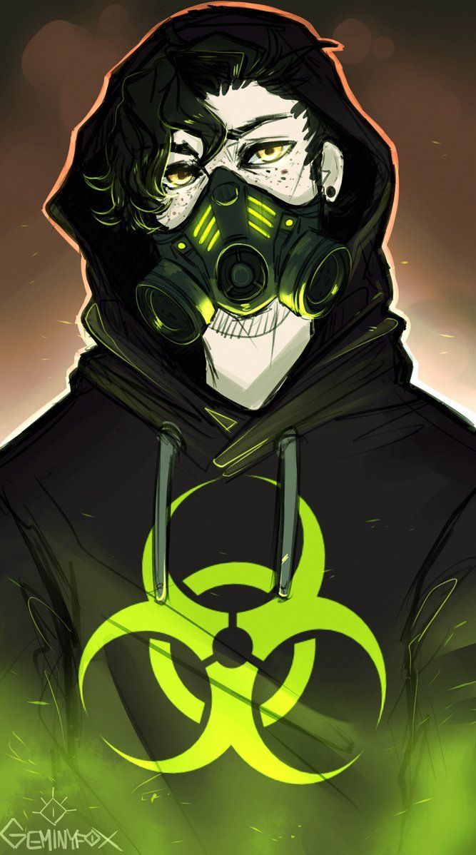 Toxic (speedpaint) by GeminyfoX. Anime guys, Joker art