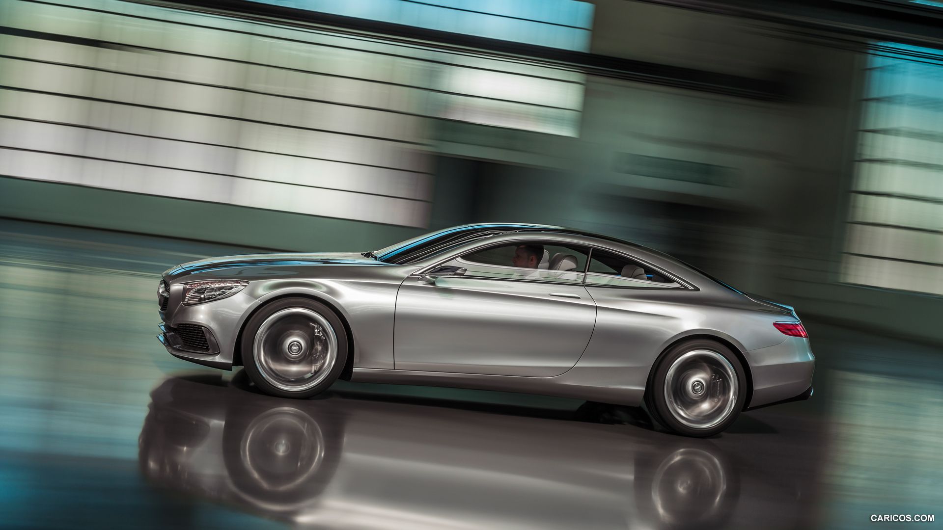 Mercedes Benz S Class Coupe Concept. HD Wallpaper