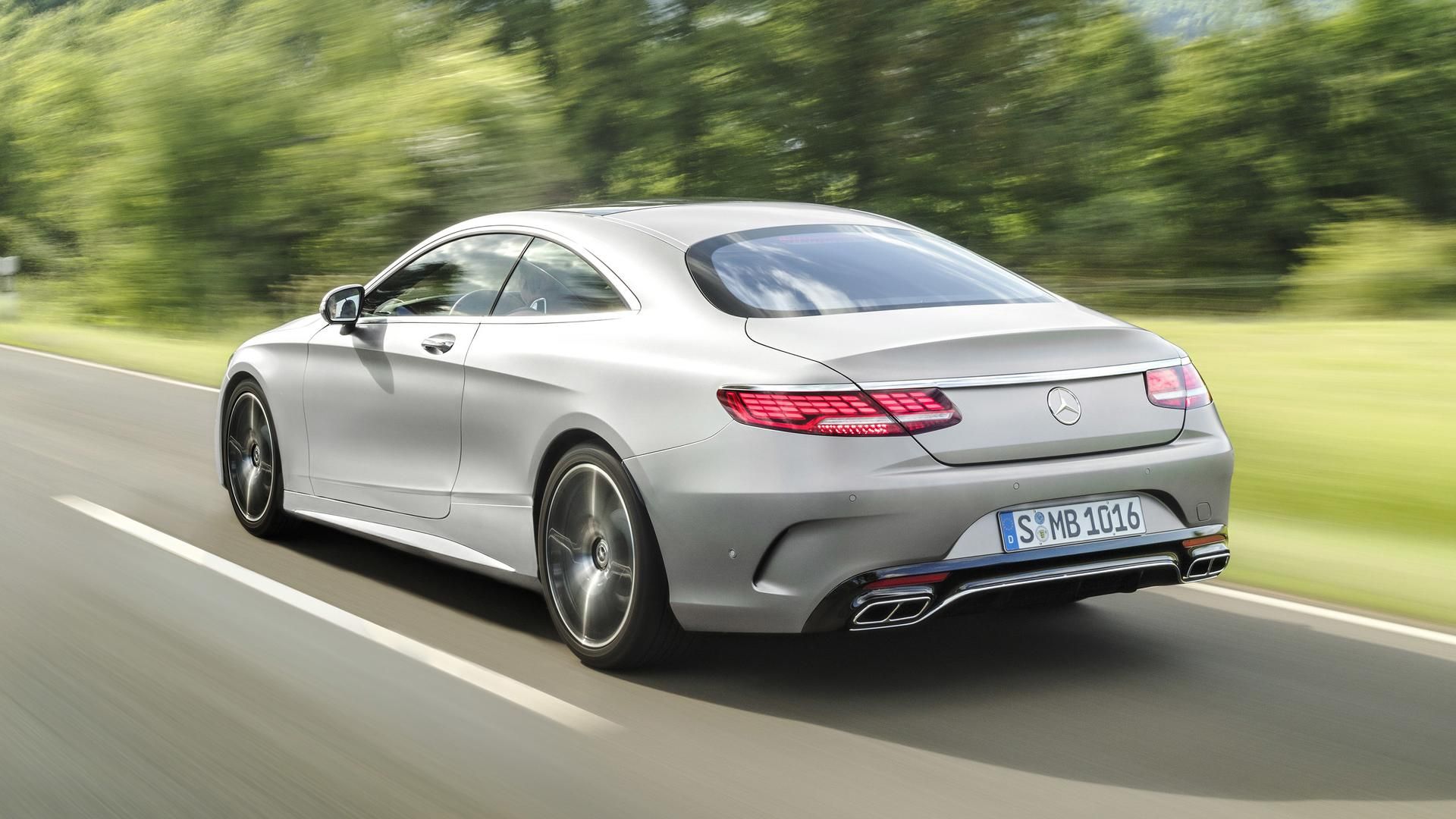 Mercedes Benz S Class Coupe Reveals Its Frankfurt Facelift