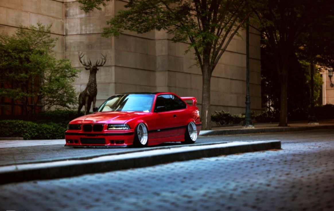 Car Bmw E36 Stance Tuning Lowered German Cars Street E36 Wallpaper & Background Download