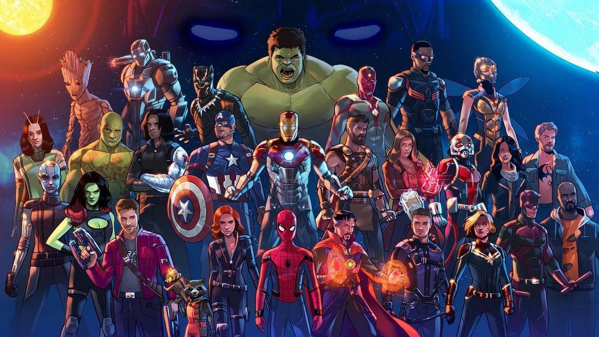 Wallpapers Avengers Infinity War Characters