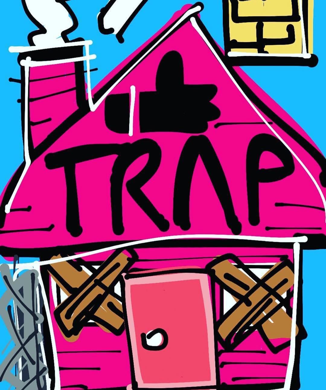 Pretty Girls Like Trap Music: Pink Trap House. Trap art, Black