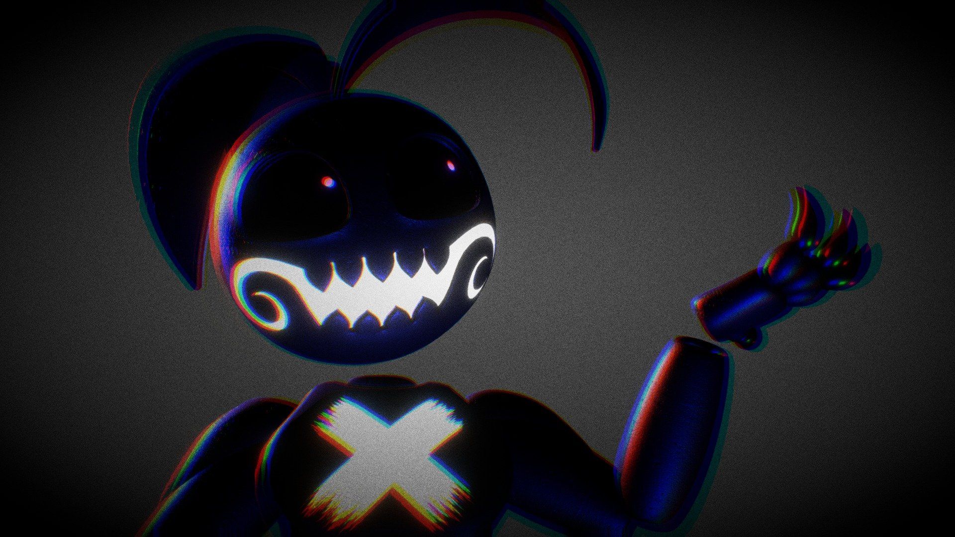 Shadow Toy Chica [fnaf Oc] Shadow Toy Chica