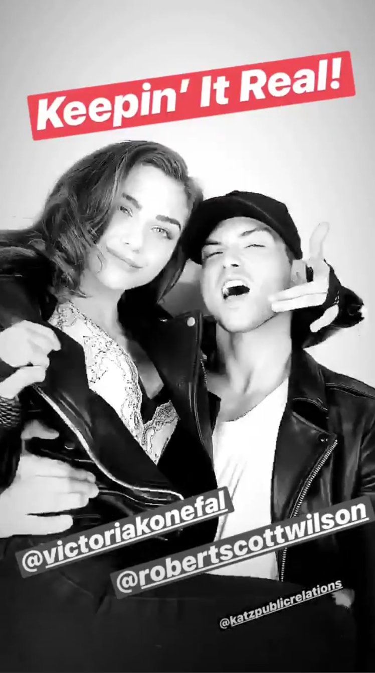 Victoria Konefal & Robert Scott Wilson #DOOL #Cin. Scott wilson