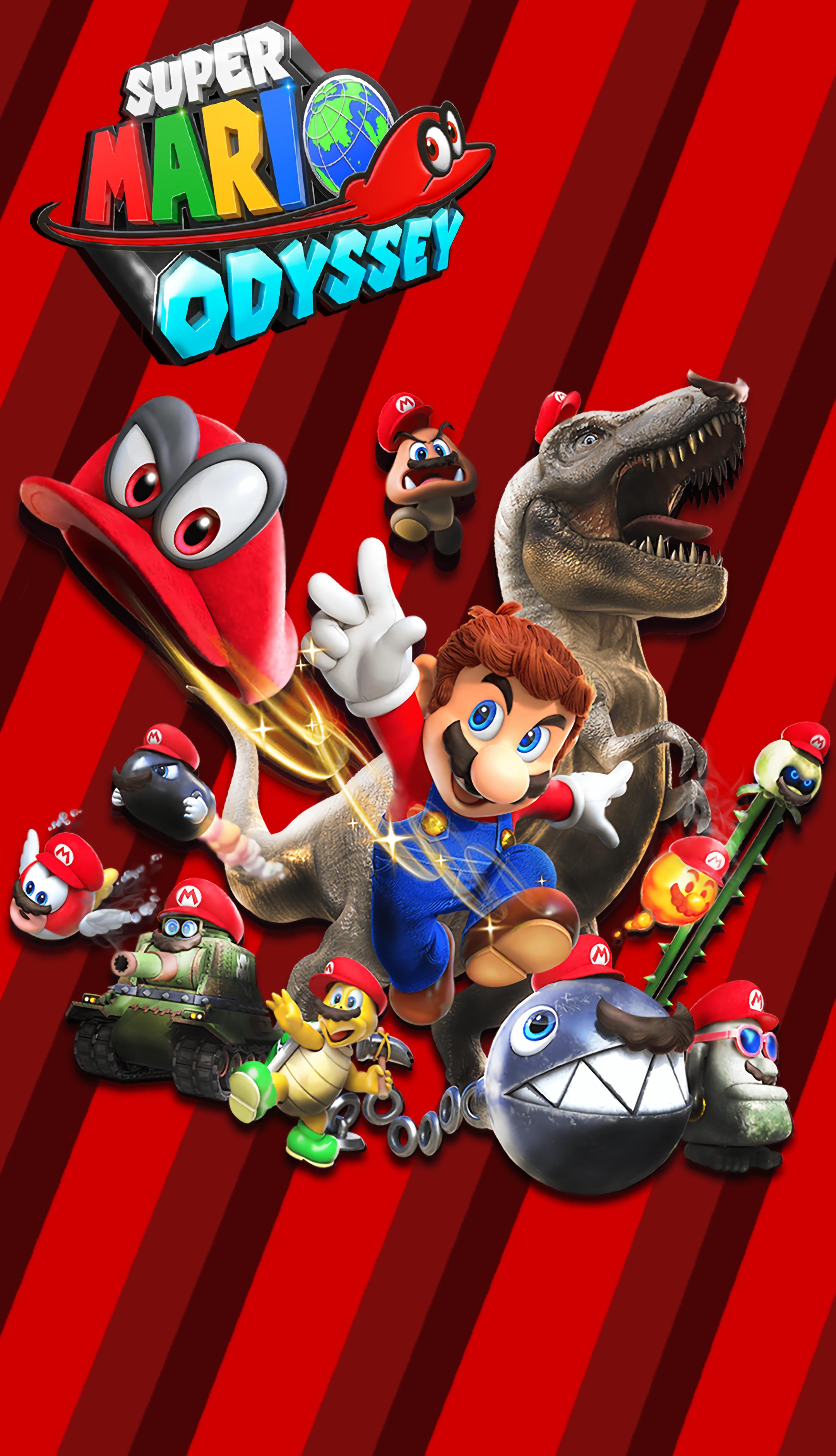 4K Super Mario Odyssey Posters (Desktop and Mobile)