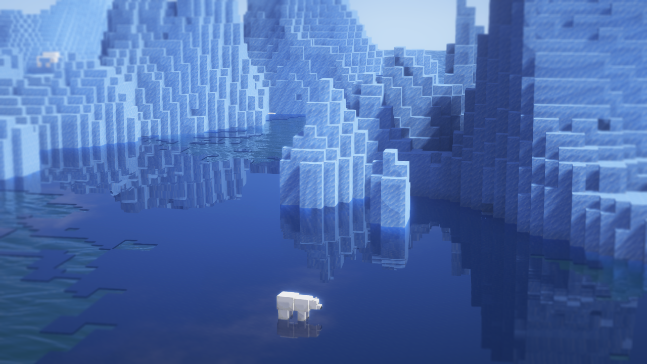 Minecraft Blue Aesthetic Wallpapers - Wallpaper Cave