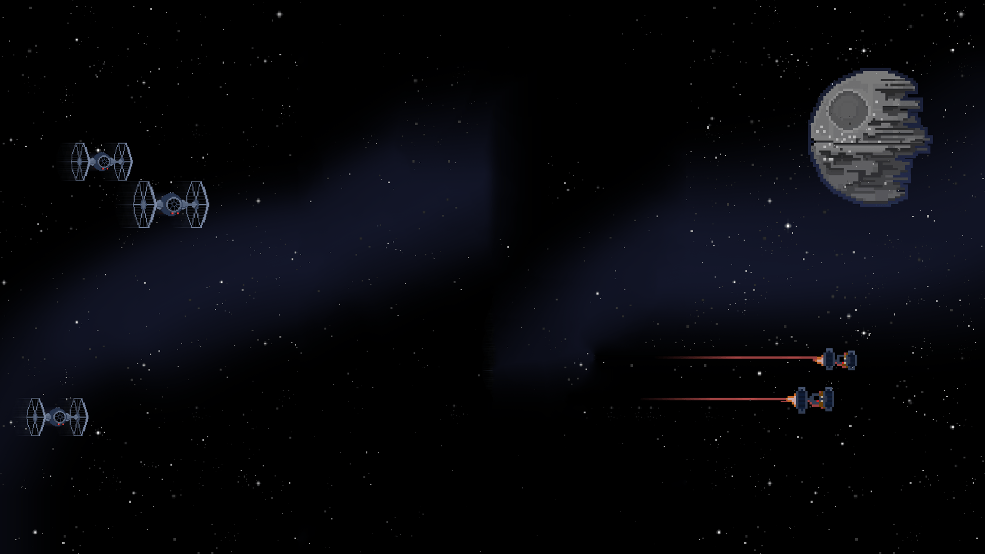 Tiny Death Star Wallpaper [1920x1080]