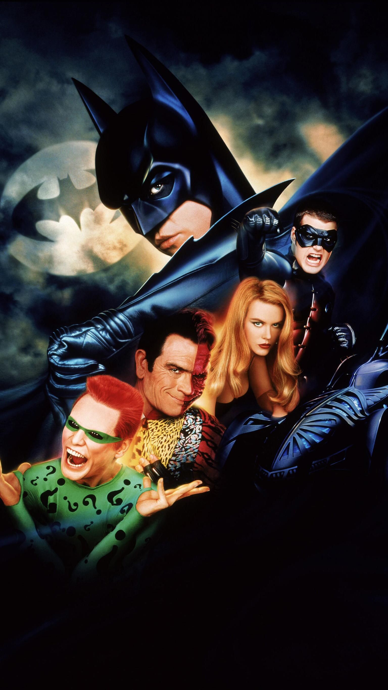 Batman Forever (1995) Phone Wallpaper. Batman