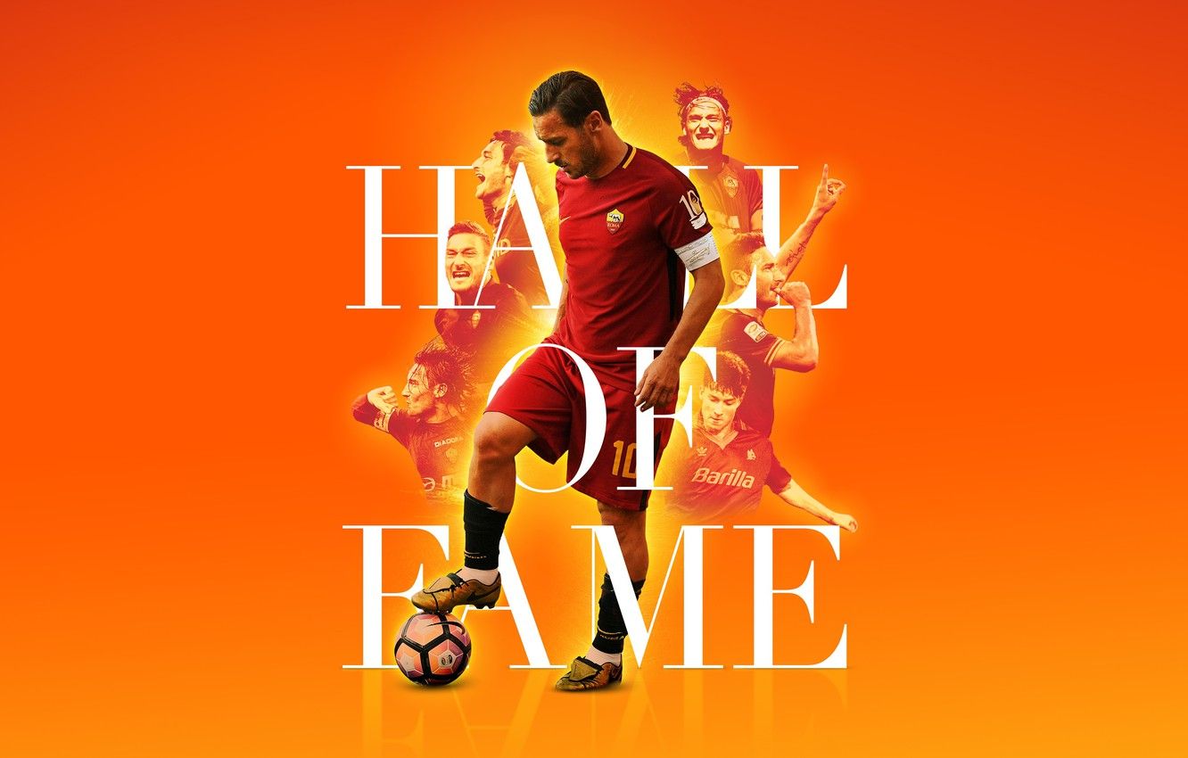 Wallpaper wallpaper, sport, football, legend, player, AS Roma