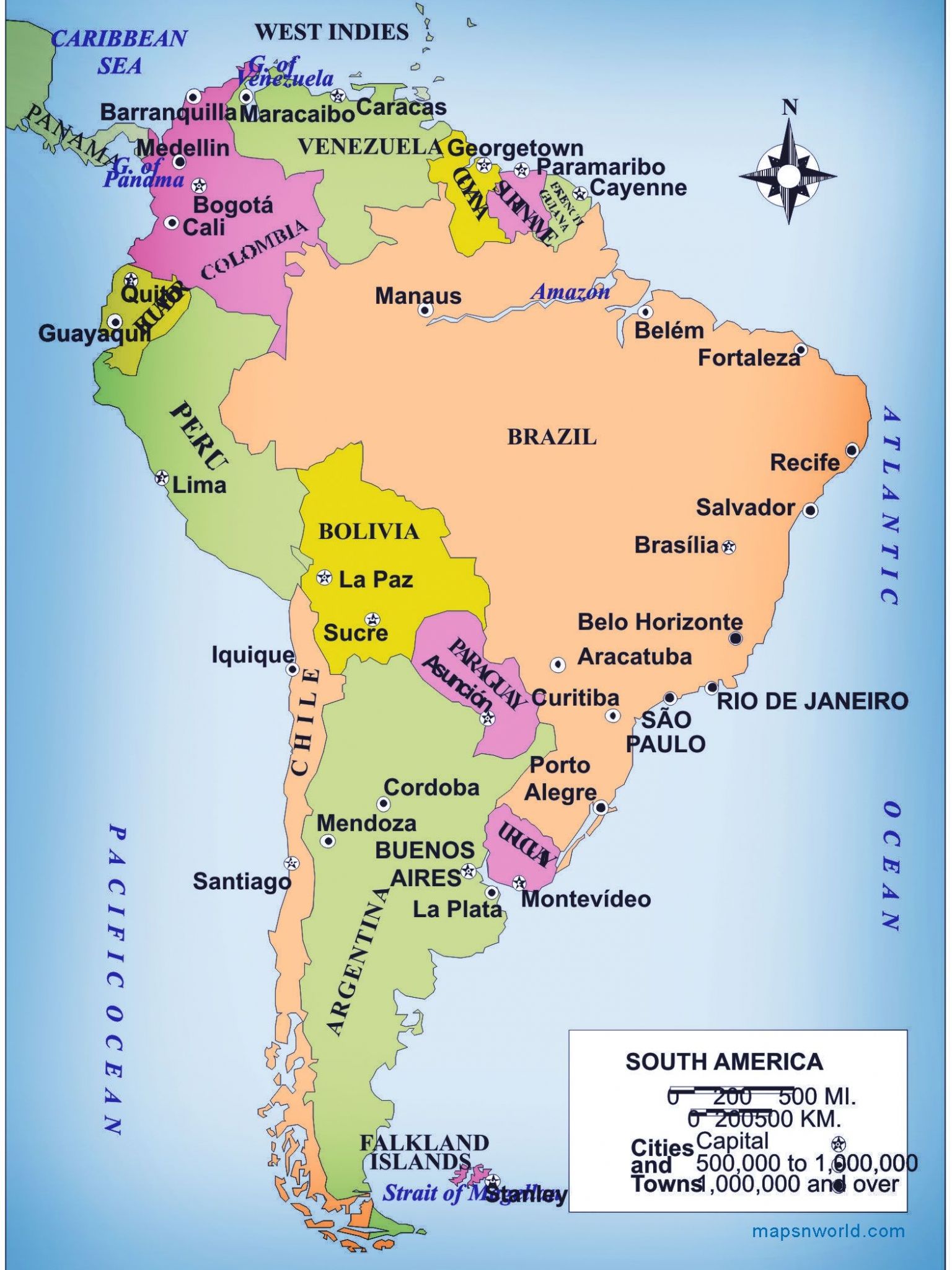 Free download South America Map HD Wallpaper Download South
