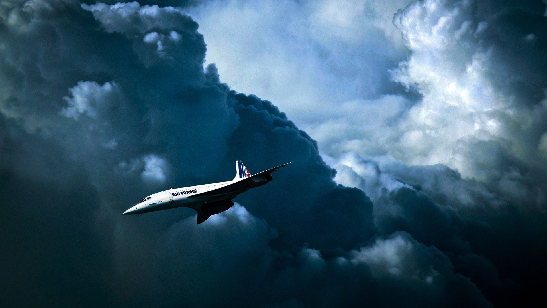Wallpaper Air France, British French Supersonic Passenger Plane