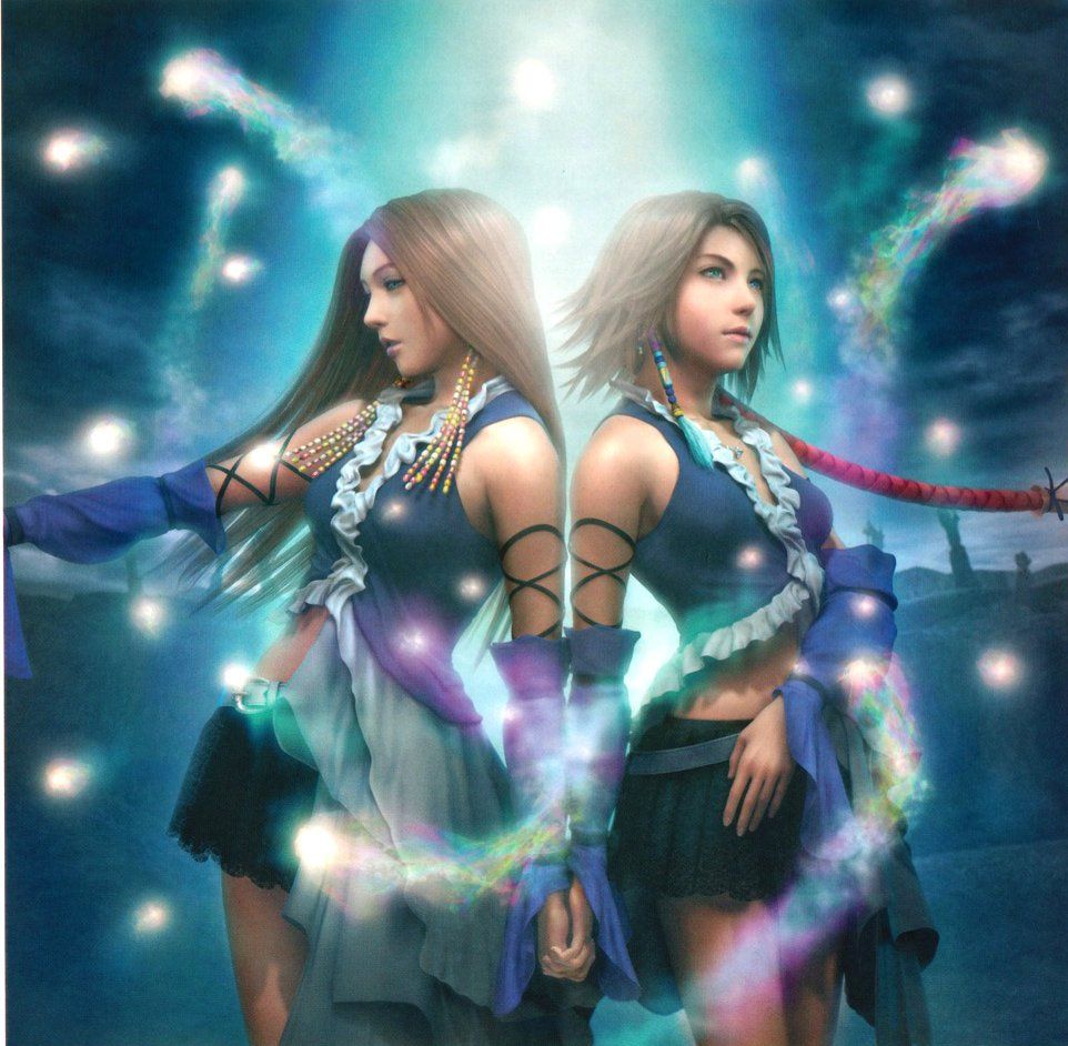 Everything is Lenne and Yuna, and nothing hurts. Final fantasy