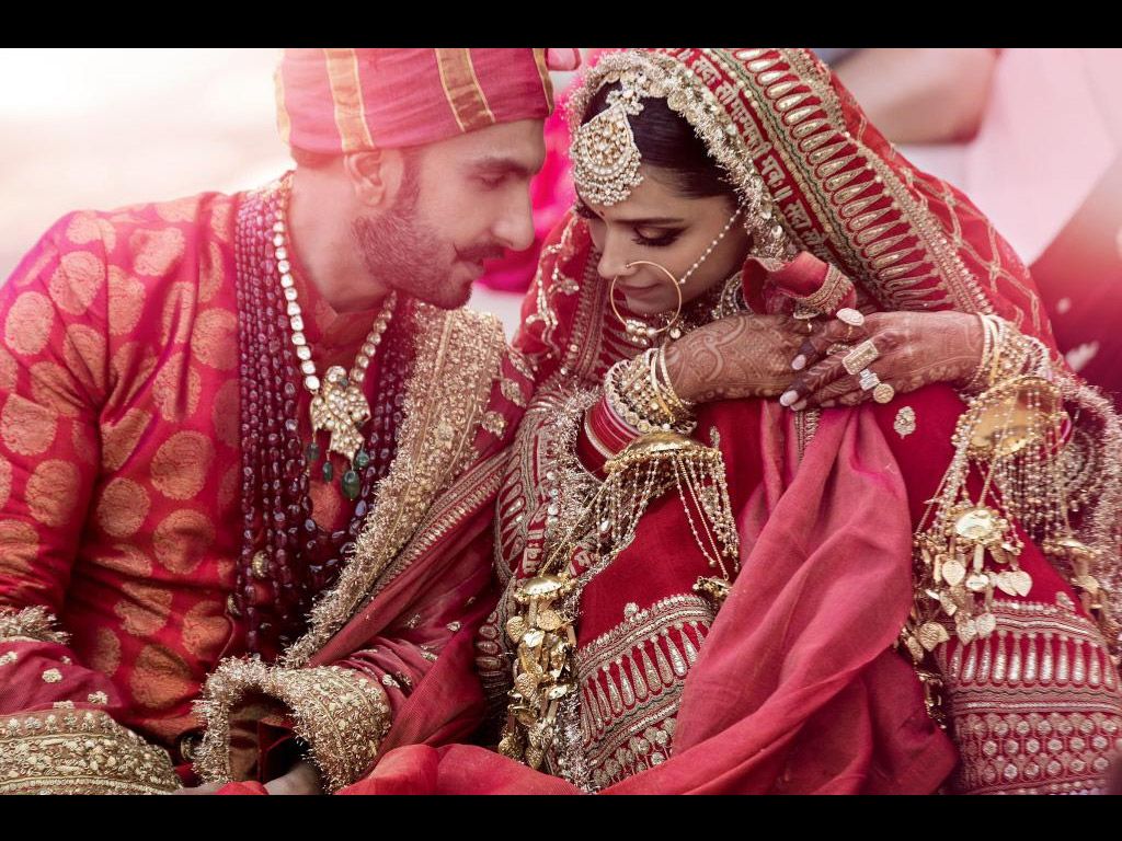 Ranveer N Deepika Wedding Wallpaper & Background