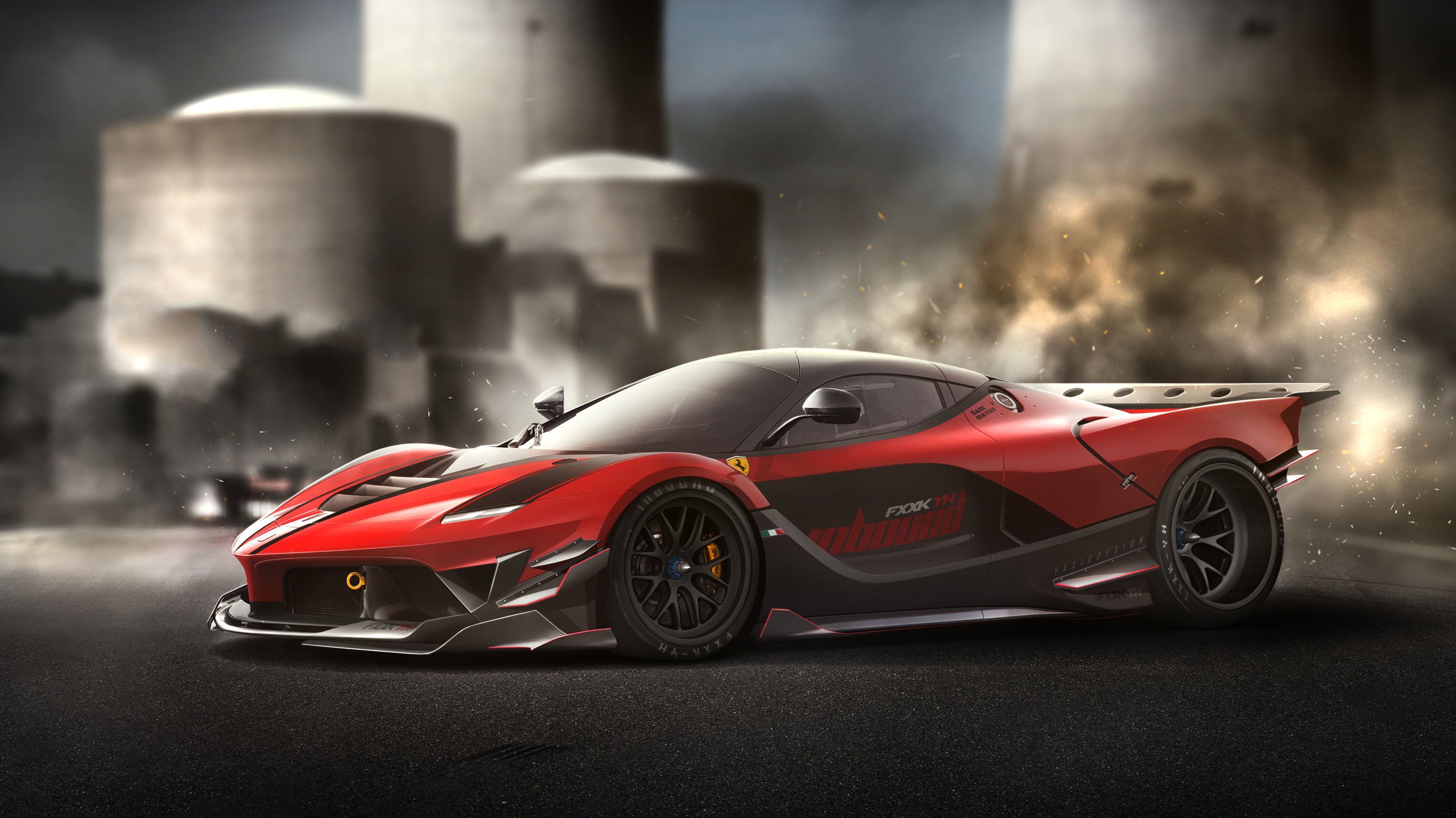 Ferrari LaFerrari FXXK, HD Cars, 4k Wallpaper, Image