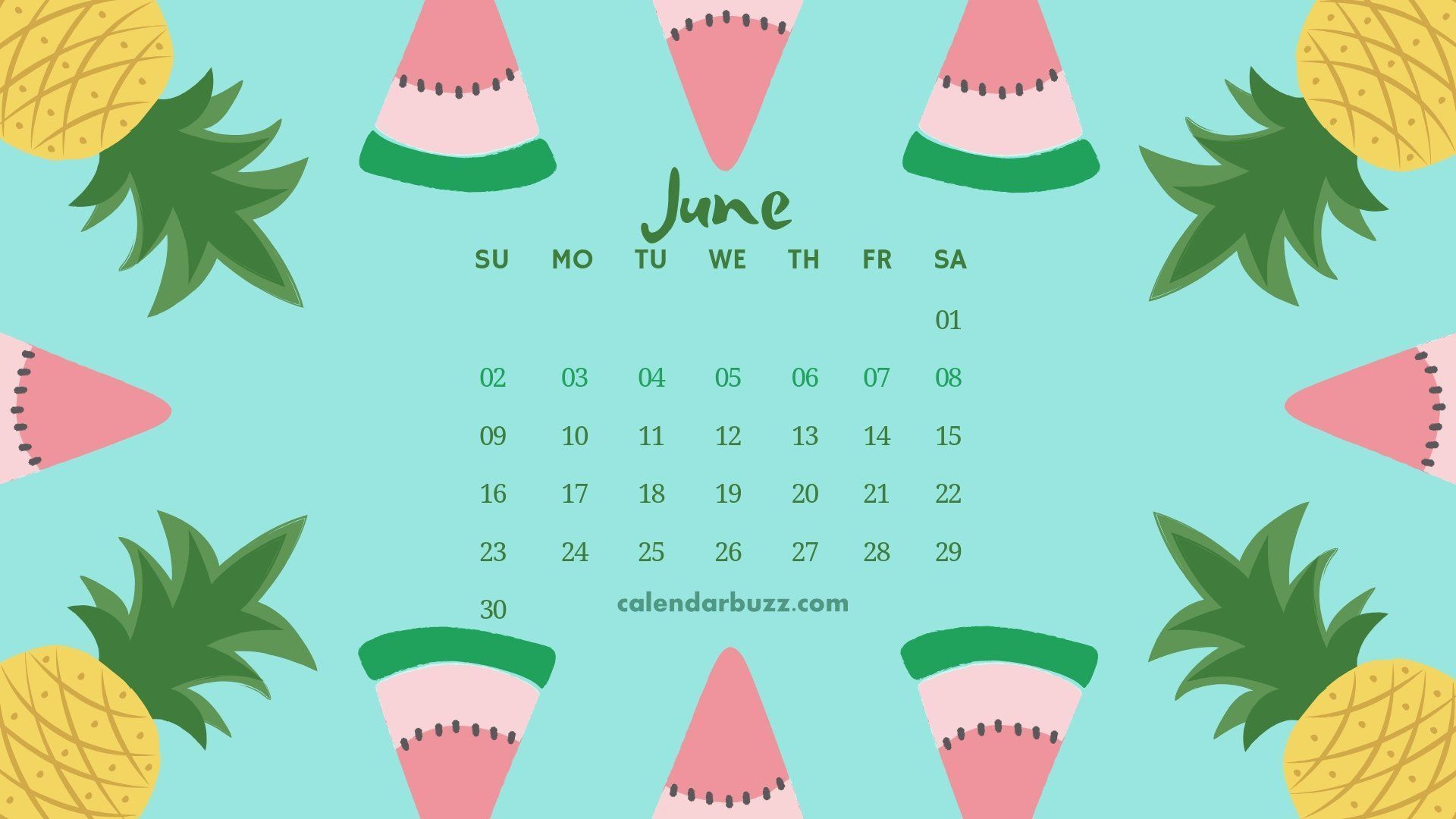 June 2019 Desktop Calendar Wallpaper. Calendar wallpaper, Desktop