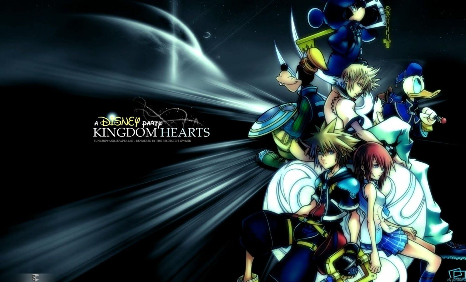 Kingdom Hearts Anime Free Wallpaper