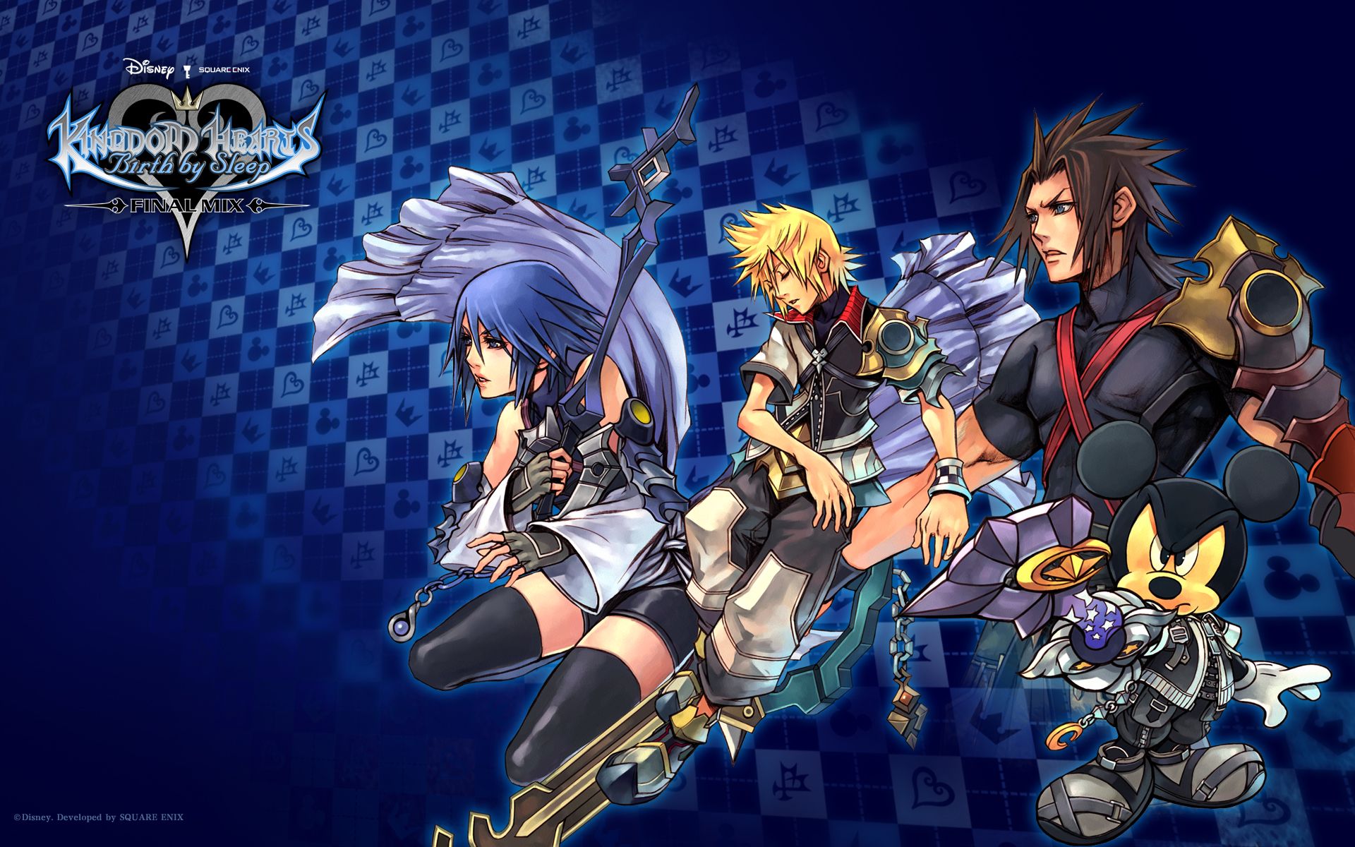 Kingdom Hearts Dual Screen Wallpaper