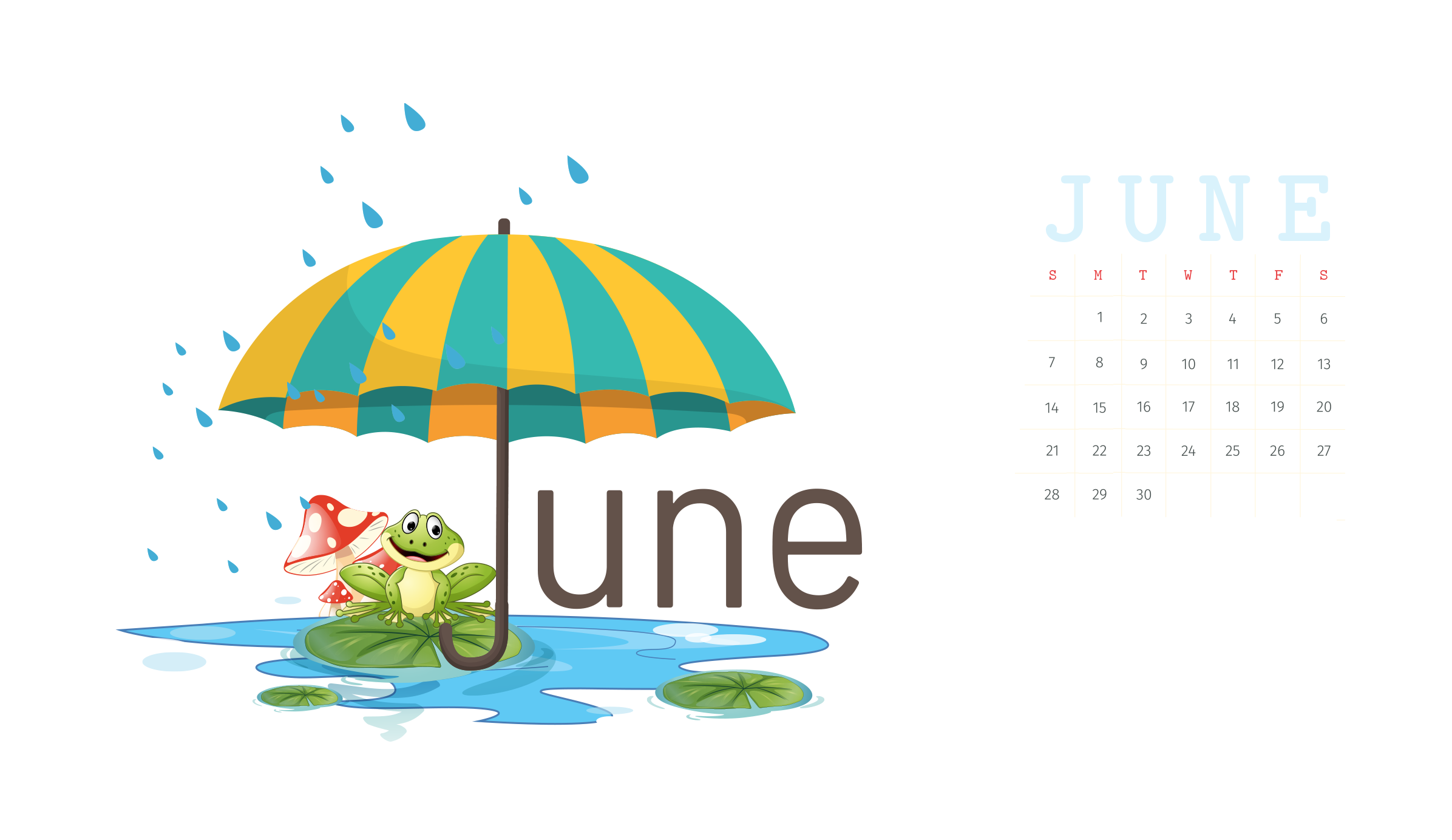 June 2020 Wallpaper Calendar