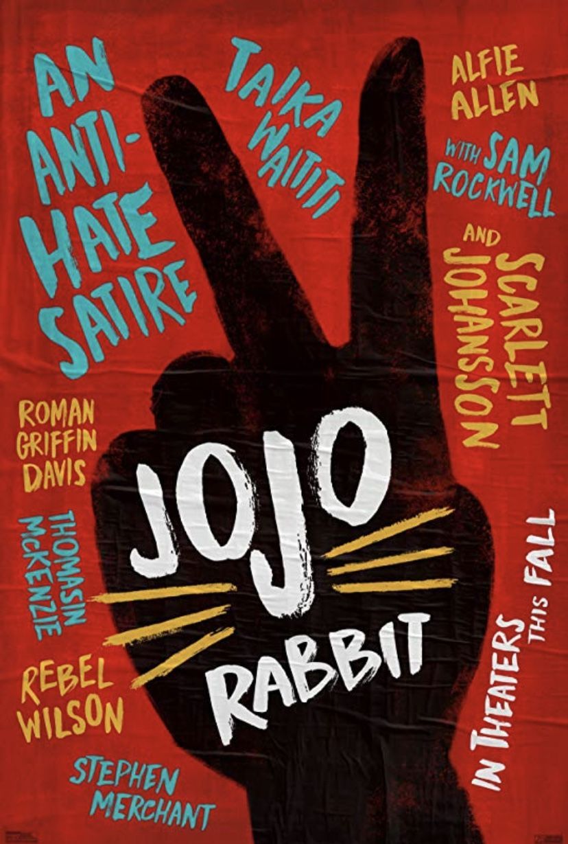 JoJo Rabbit Movie Poster. Hunt for the wilderpeople, Jojo, Taika