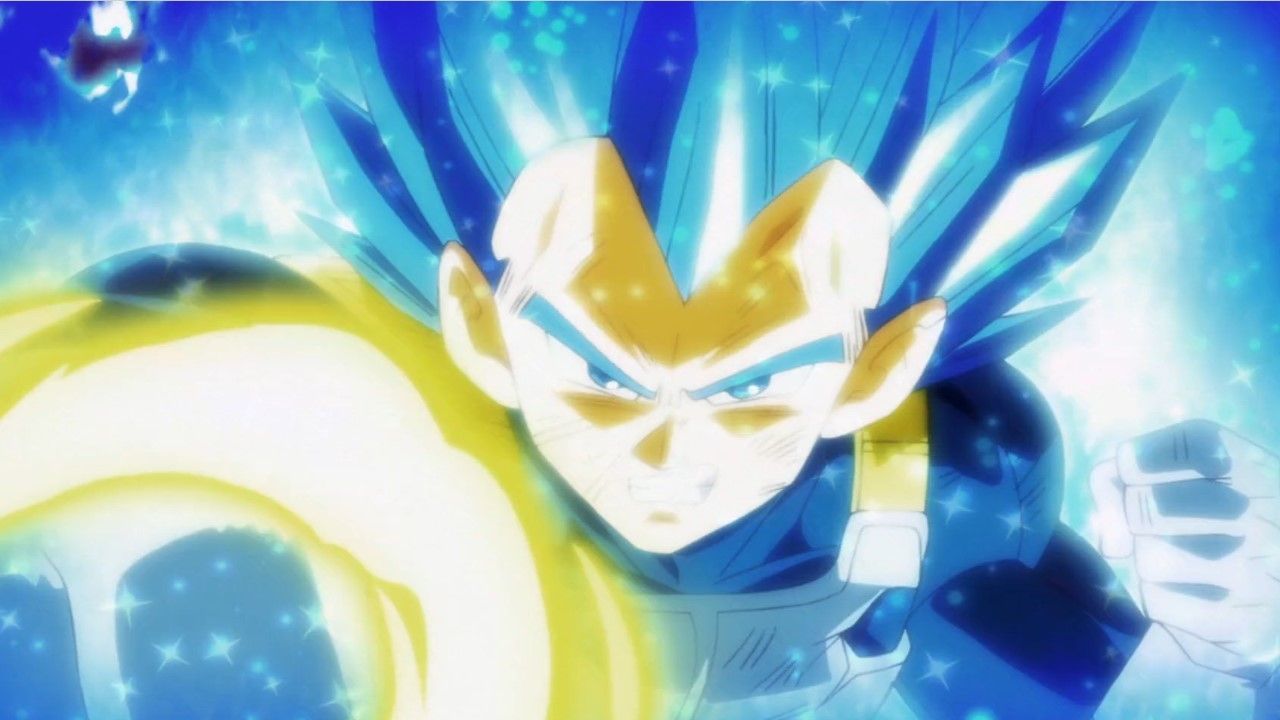 UI Omen Goku vs SSBE Vegeta
