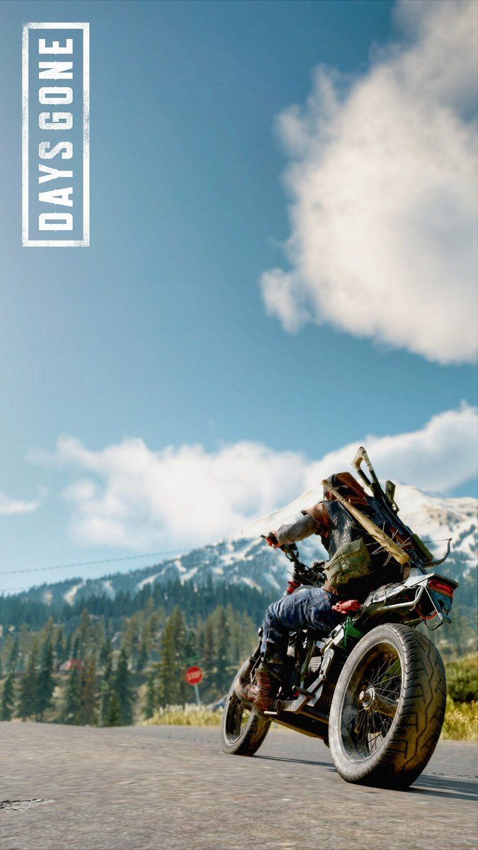 Kevin #DaysGone and His Bike mobile