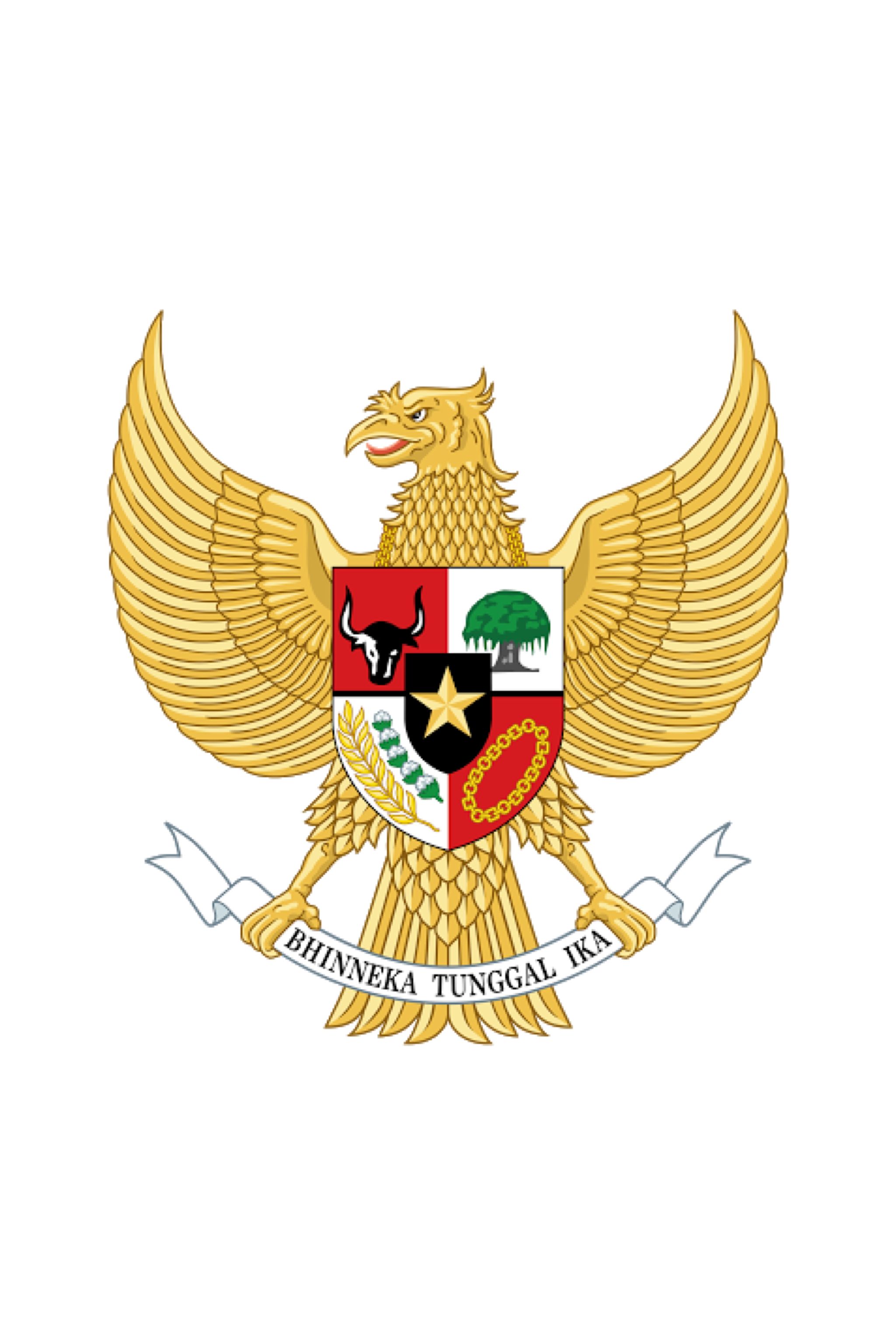 Garuda Indonesia Pancasila. Lambang negara, Sejarah seni, Kartun
