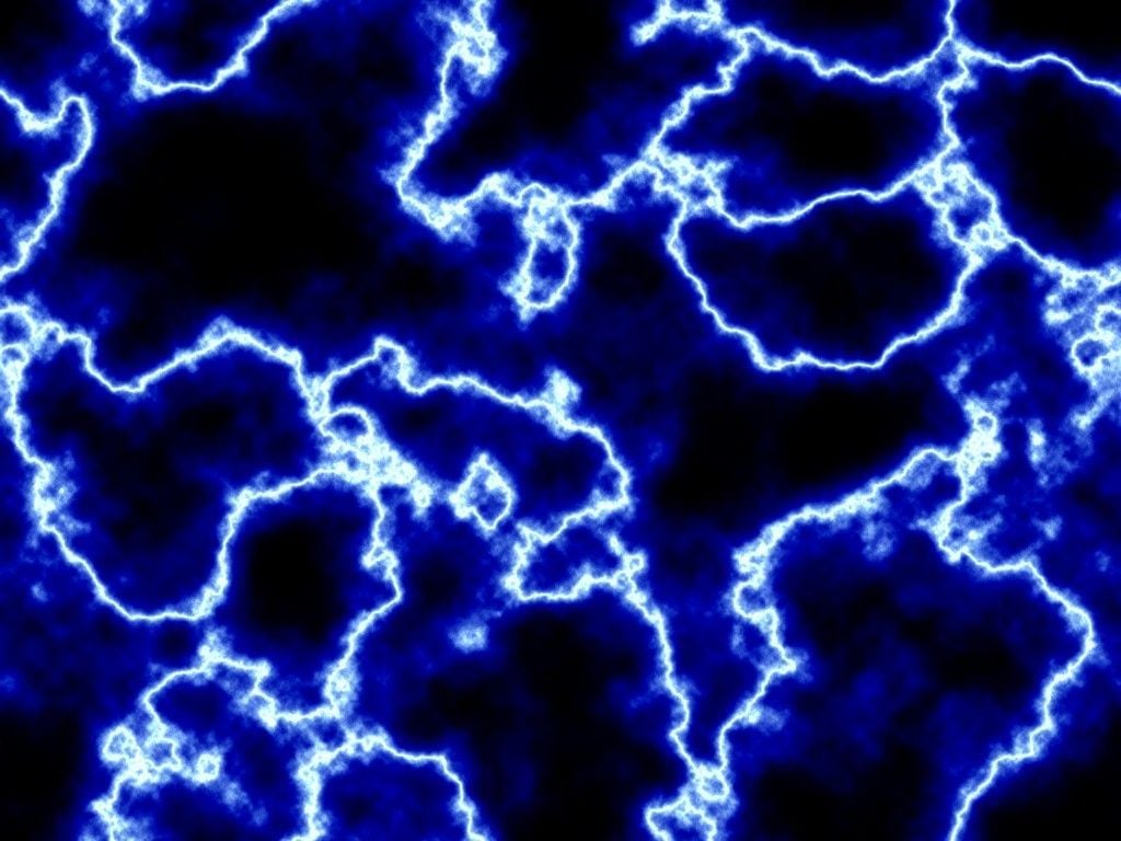 light blue lightning wallpaper