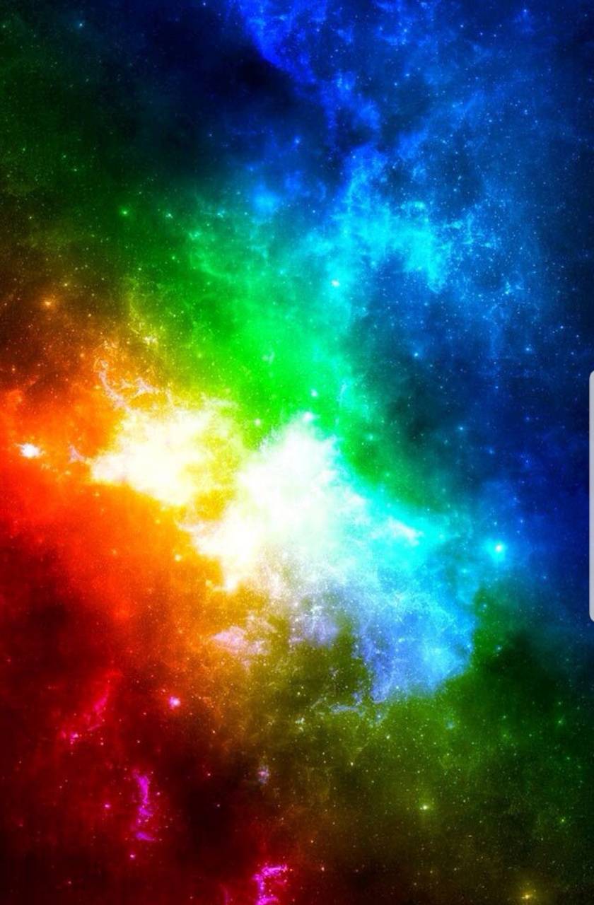 Rainbow Galaxy wallpaper