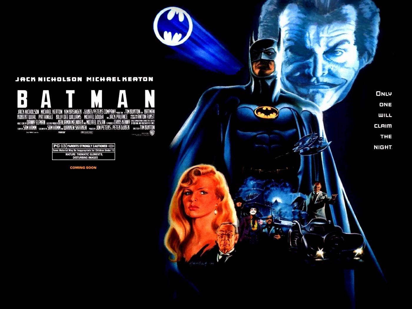 Batman (1989). Batman, Batman wallpaper, Tim burton