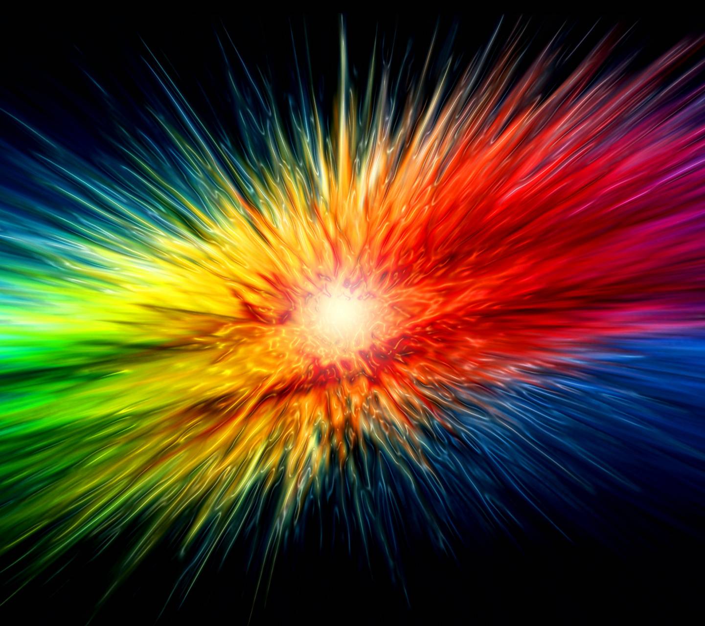 Galaxy rainbow wallpaper