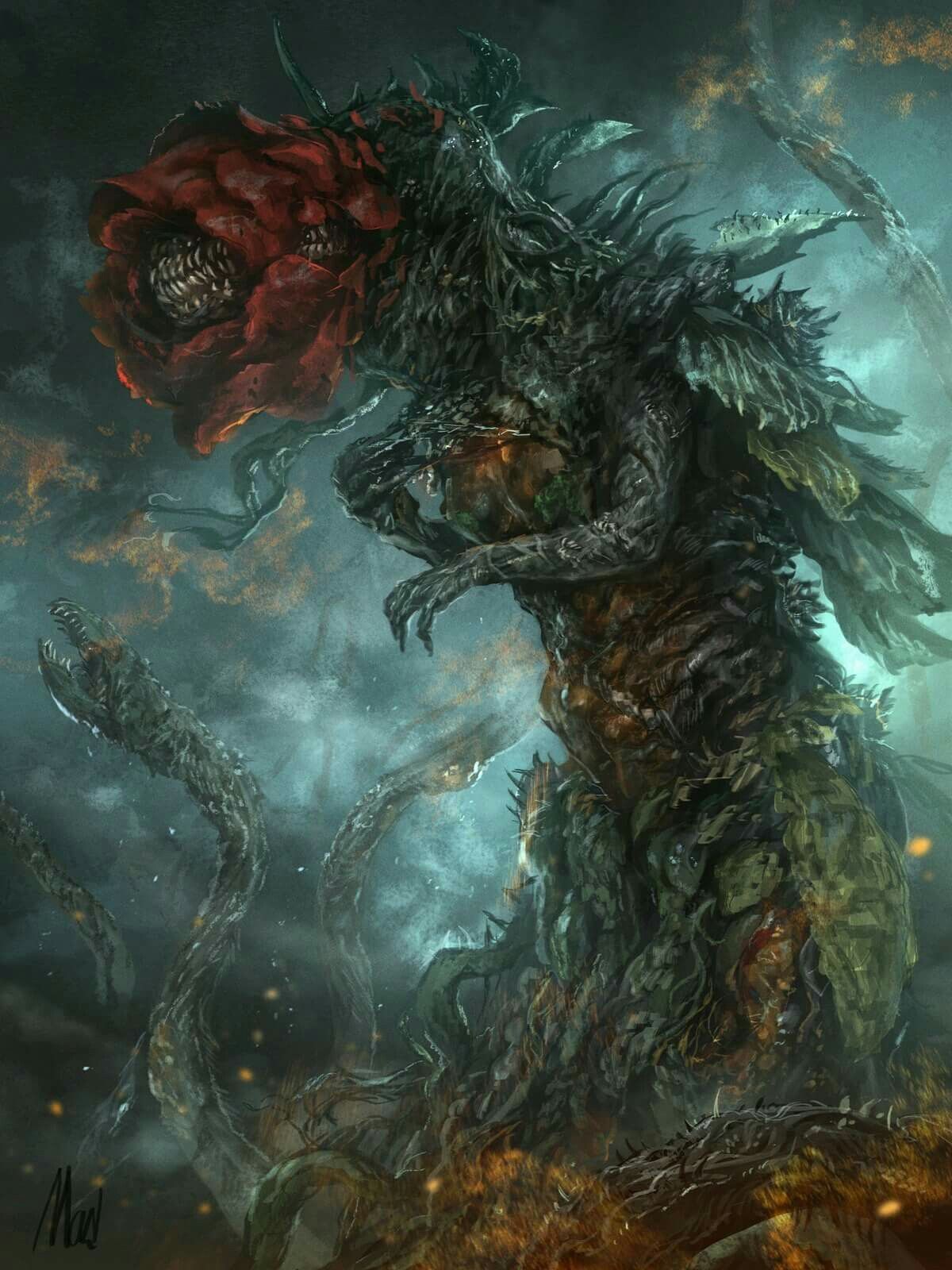 Free download BadAss Biollante fan art in 2019 Godzilla Fantasy
