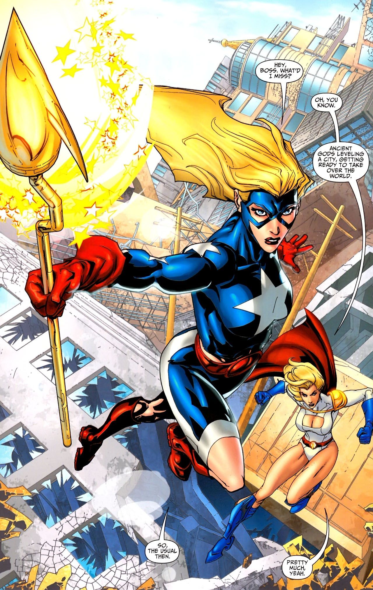Captain Marvel vs Stargirl