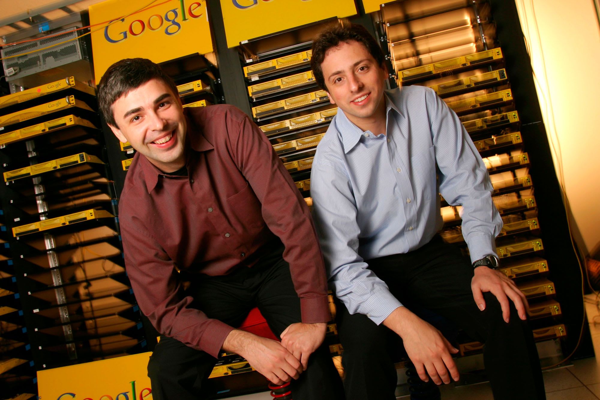 Google virtual tour of Larry Page, Sergey Brin's 1998 garage office