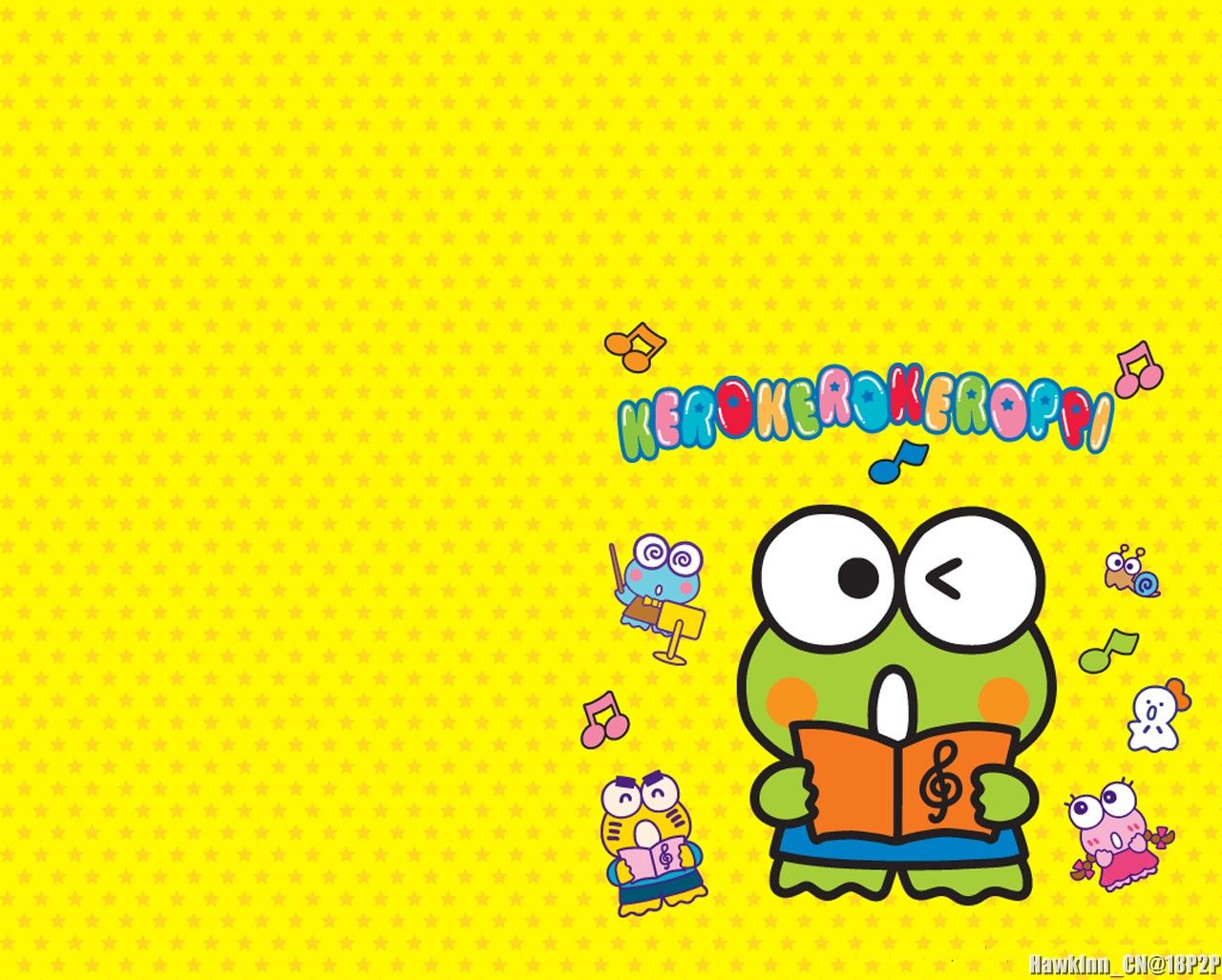 Keroppi Wallpaper. Kerokerokeroppi