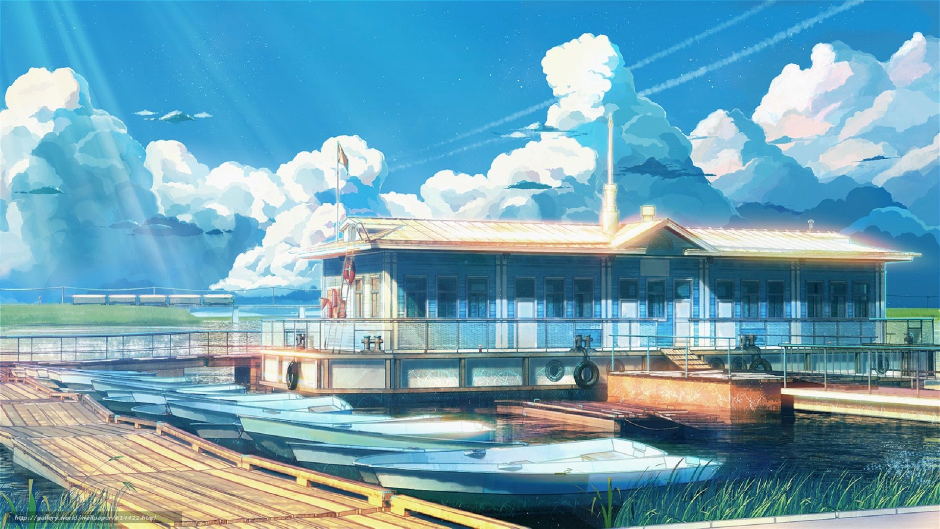 Beach Background Anime