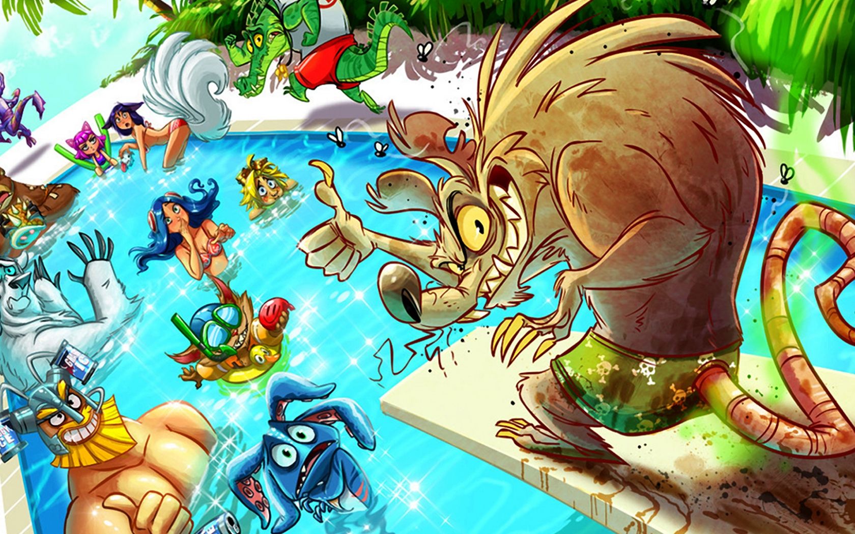 Free download Pool Party Twitch Wallpapers HD 1920x1080 for your.